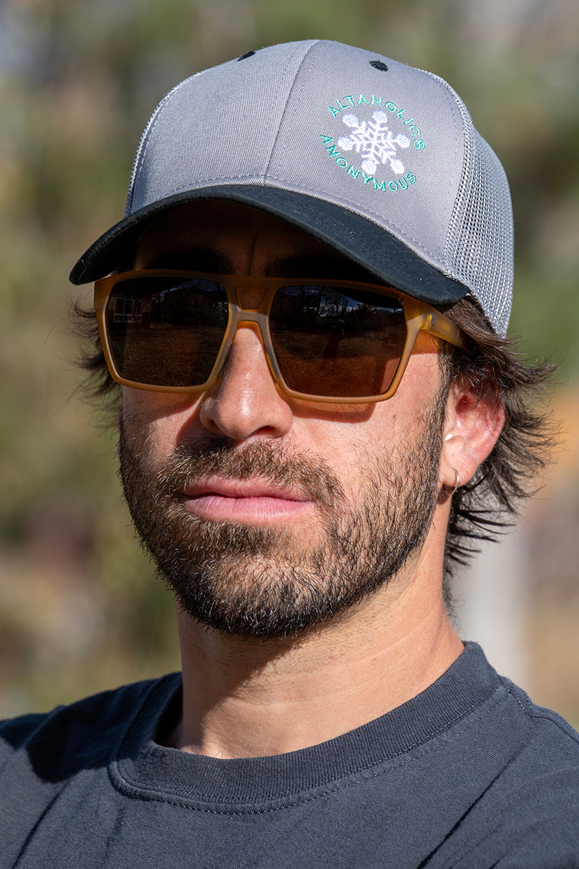 Altaholics Grey Trucker Hat - Mesh Back